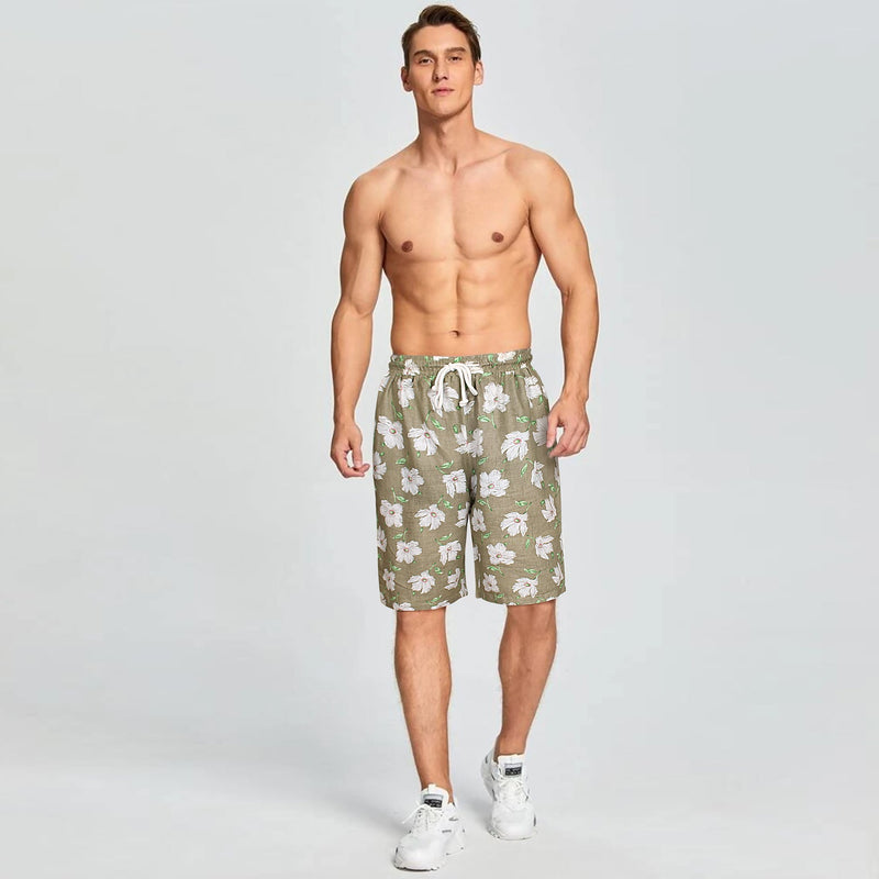 Capra Welie Summer Floral Linen Shorts