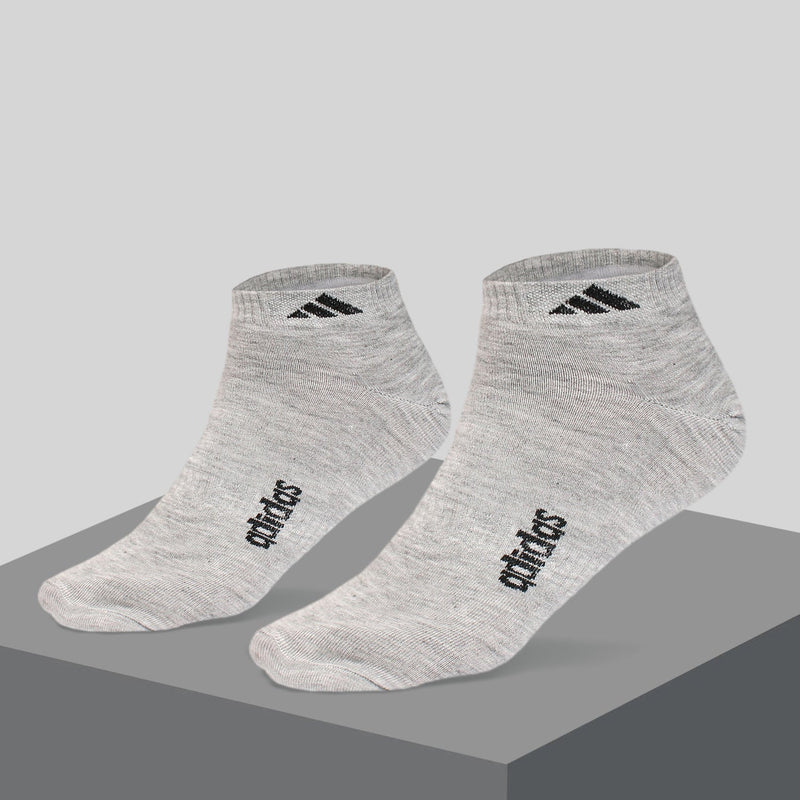 Ads Light Grey Signature Comfort Ankle Socks