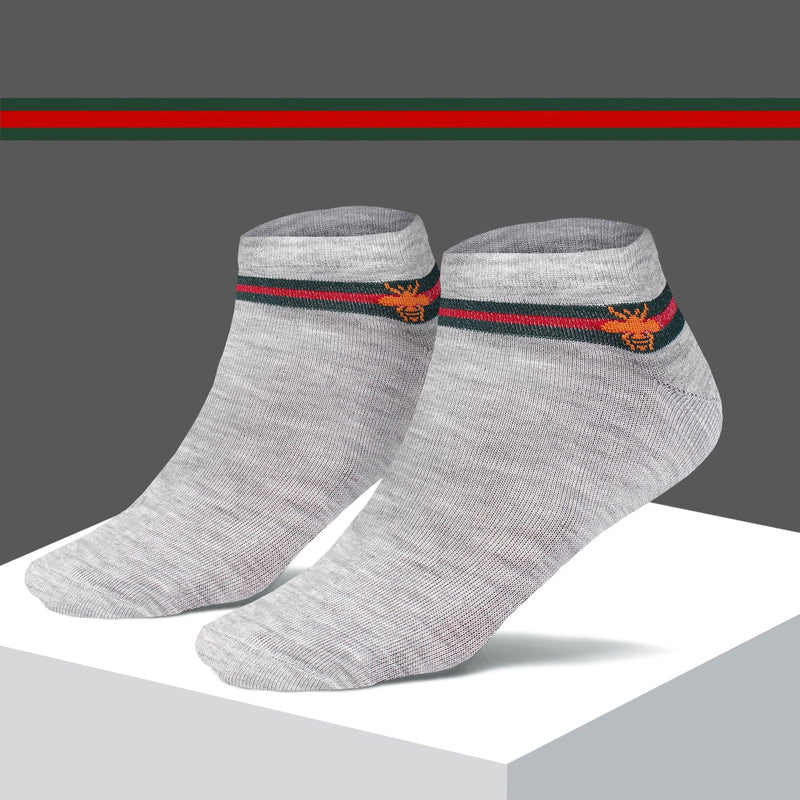 Grey Signature Comfort Ankle Socks (Pack of 1)