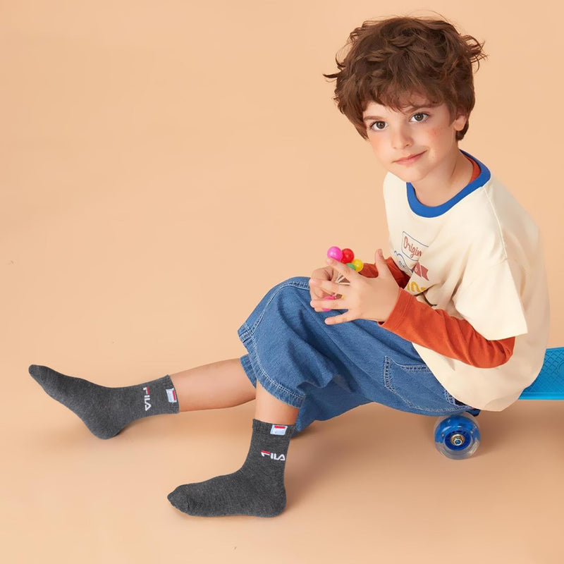 Kids Exclusive Charcoal Comfy Socks (Pack of 1)