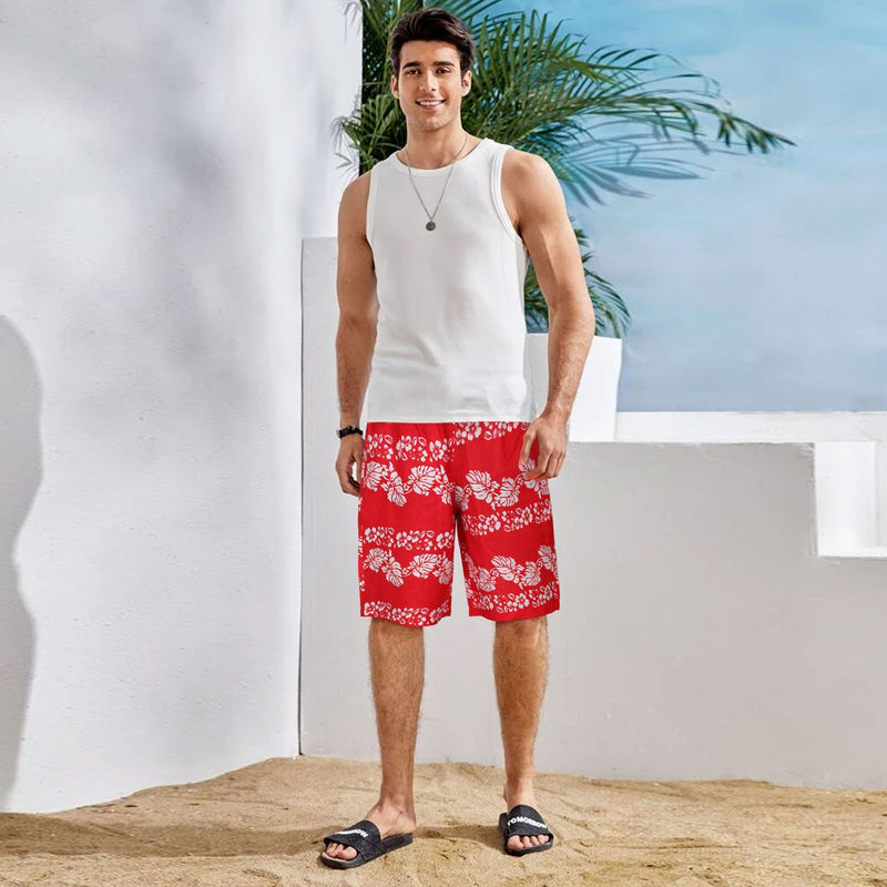 Capra Welie Summer Floral Linen Shorts