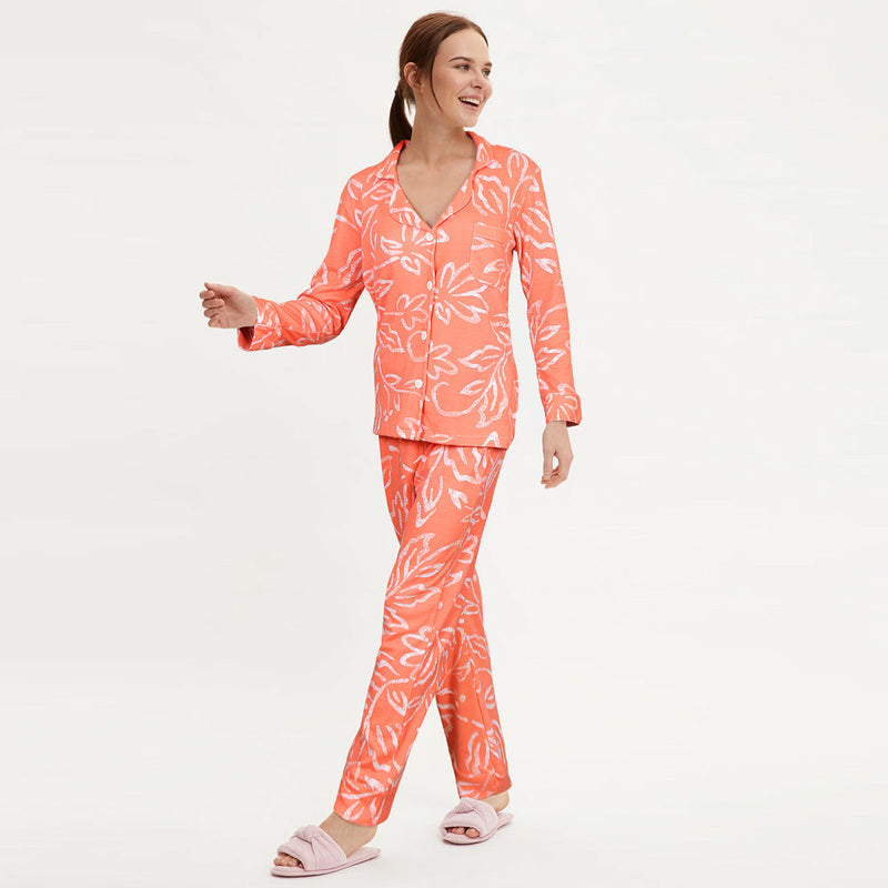 Ladies Printed Winter Cotton Sleepwear - The Original Wears