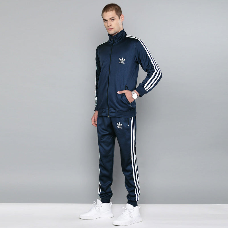 Men Polyfleece Blue Tracksuit - The Original Wears