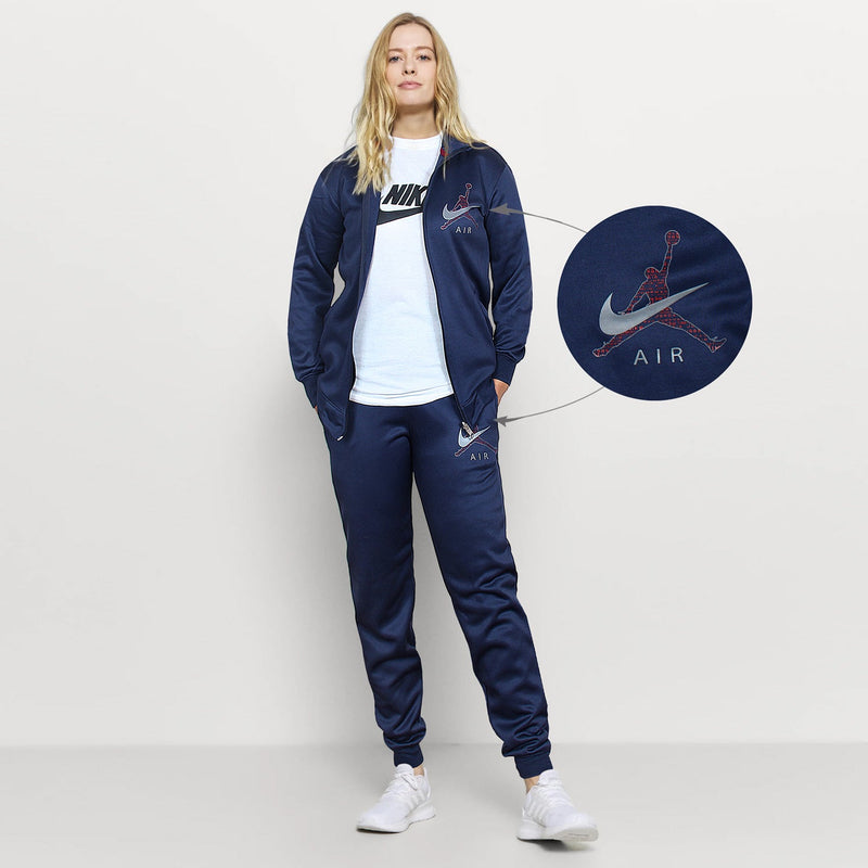 Ladies Authentic 3-Piece Casual Blue Tracksuit - The Original Wears