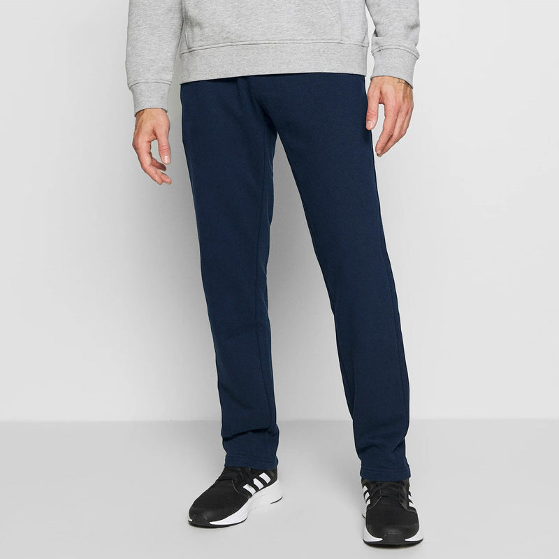 Men Winter Blue Fleece Straight Trousers - The Original Wears