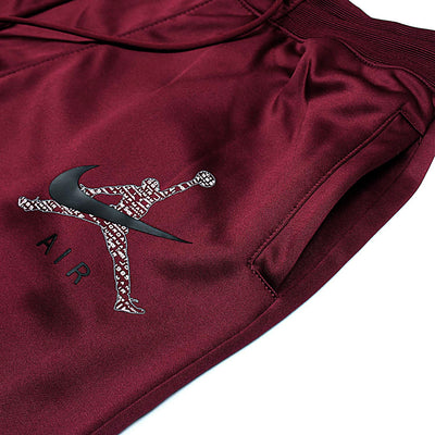 Men's Authentic 3-Piece Polyfleece Maroon Tracksuit - The Original Wears