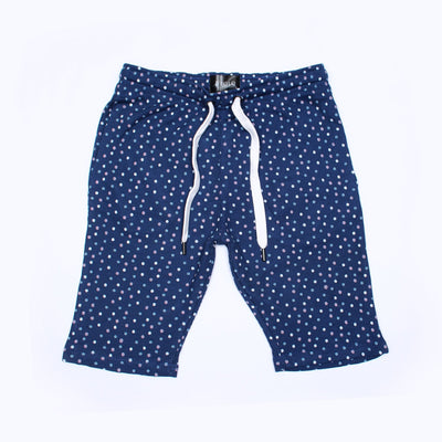 Men Exclusive Blue cotton shorts