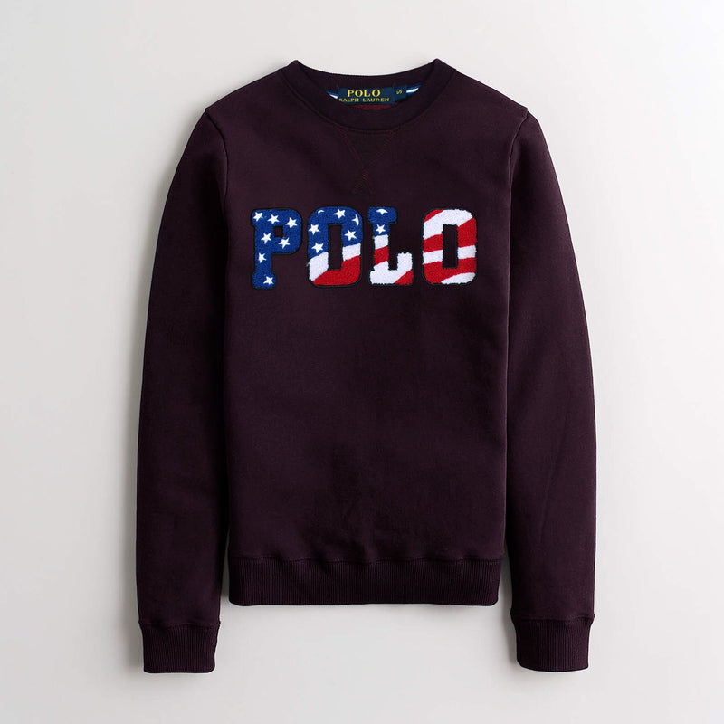 Men Magic fleece-appliqued Maroon sweatshirt - The Original Wears