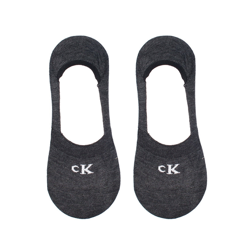 Ck-Men Charcoal No-Show Socks (Pack of 1)