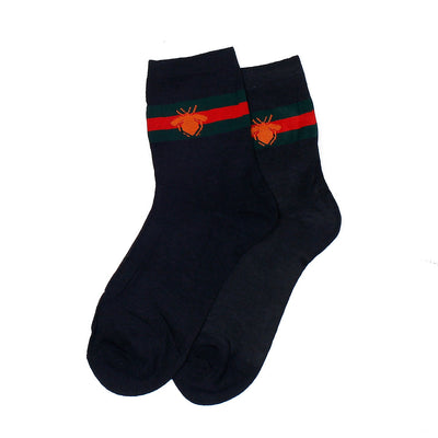 Exclusive Navy Comfort Class Crew Socks (Pack of 1)