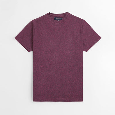 Men Maroon Super Soft Cotton Tee Shirt