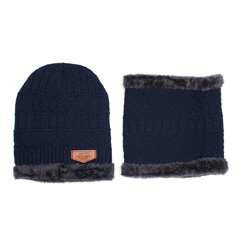 Unisex Warm Cap & Scarf Set