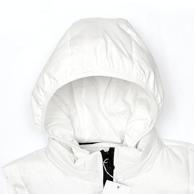 Ladies Winter White Puffer Jacket