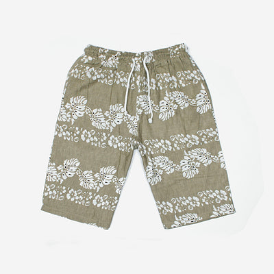 Capra Walie Summer Floral Linen Shorts