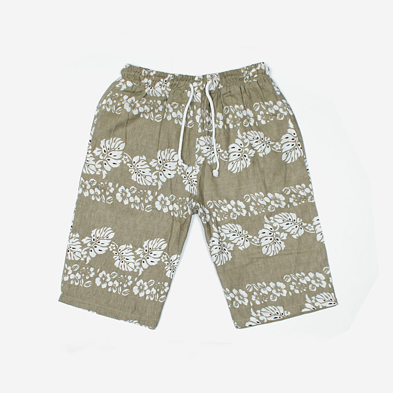 Capra Walie Summer Floral Linen Shorts