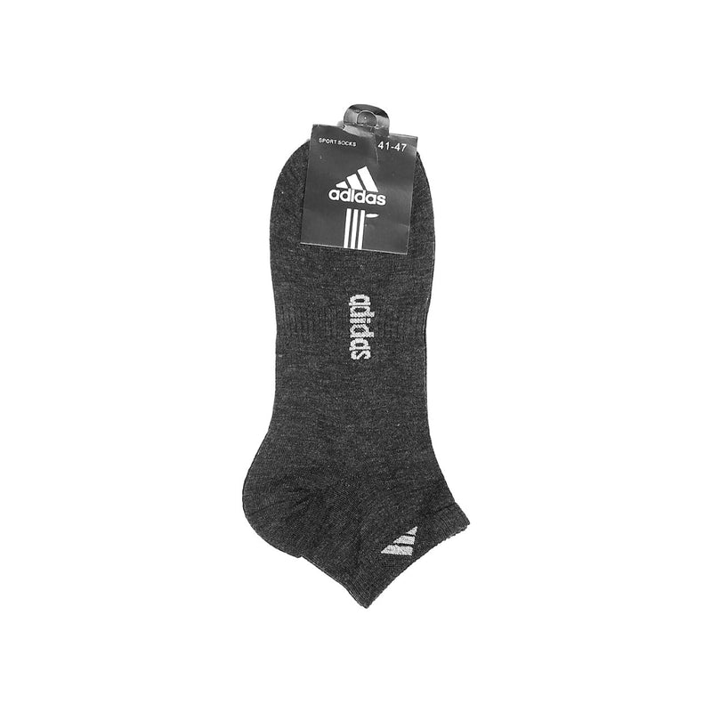 Ads Charcoal Signature Comfort Ankle Socks