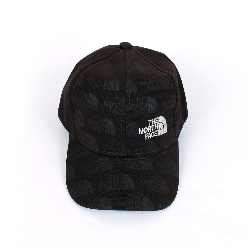 Men Trefoil Brown Embroidered Logo Cap