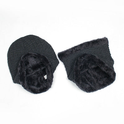 Unisex Warm Cap & Scarf Set