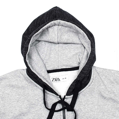 Men Winter Grey Black Hoodie - The Original Wears