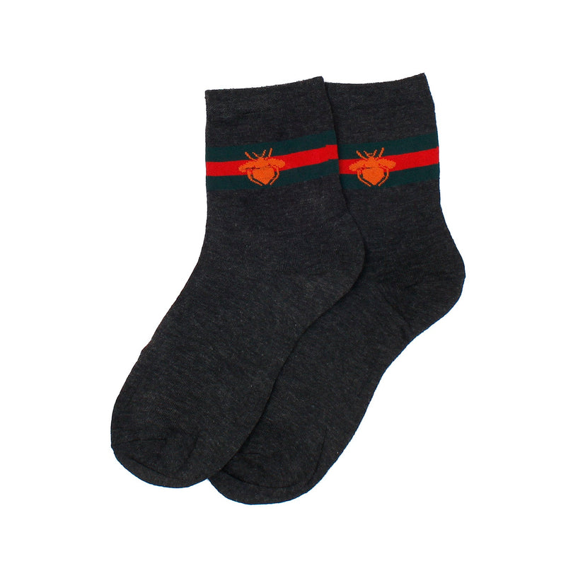 Exclusive Dark Grey Comfort Class Crew Socks (Pack of 1)