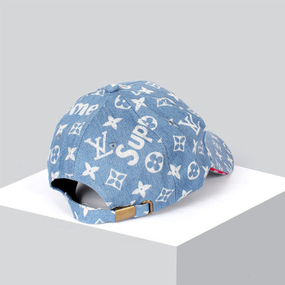 Men Supreme Embroidered Logo Cap