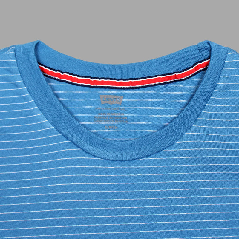 LVS Blue/White Stripes T-shirt - The Original Wears