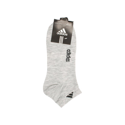 Ads Light Grey Signature Comfort Ankle Socks