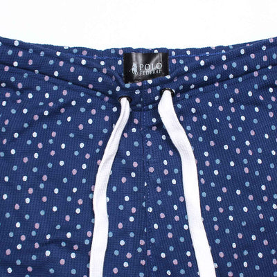 Men Exclusive Blue cotton shorts