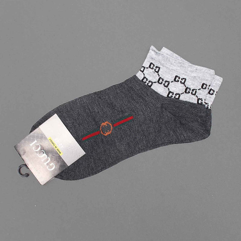 Dark Grey Signature Comfort Ankle Socks (Pack of 1)