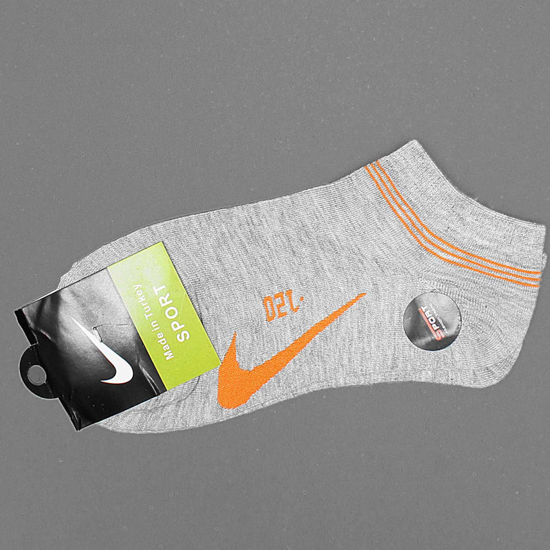 Grey Unisex Signature Comfort Ankle Socks (Pack of 1)