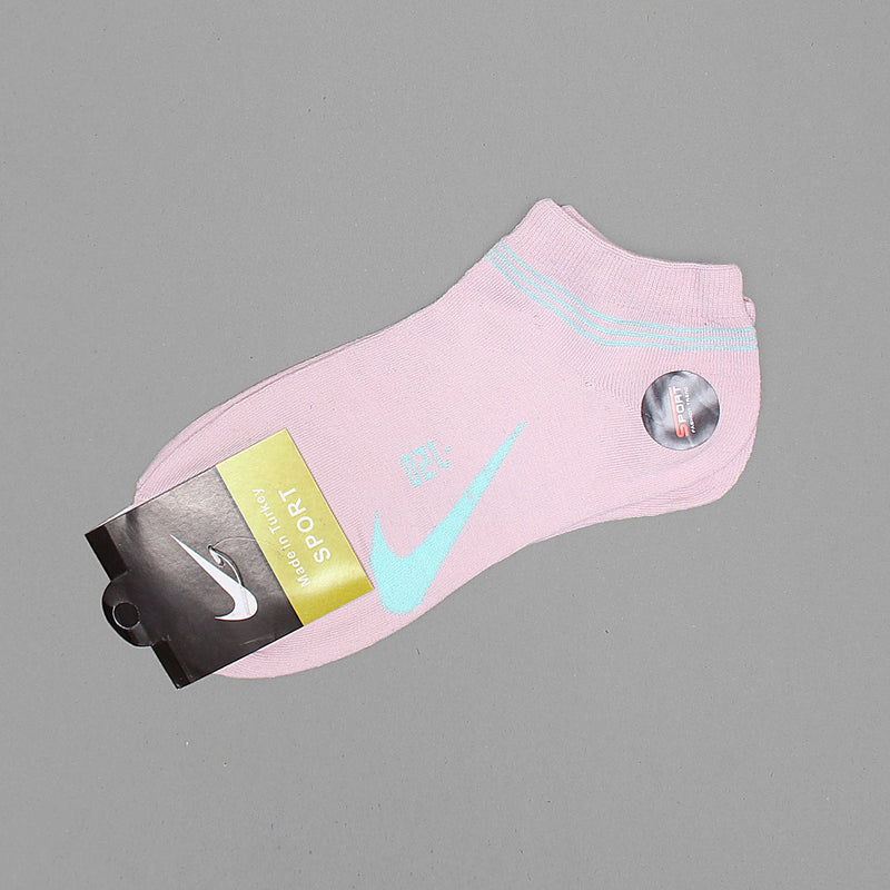 Pink Unisex Signature Comfort Ankle Socks (Pack of 1)