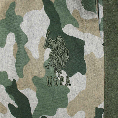 Men USPA Camo Cotton Shorts