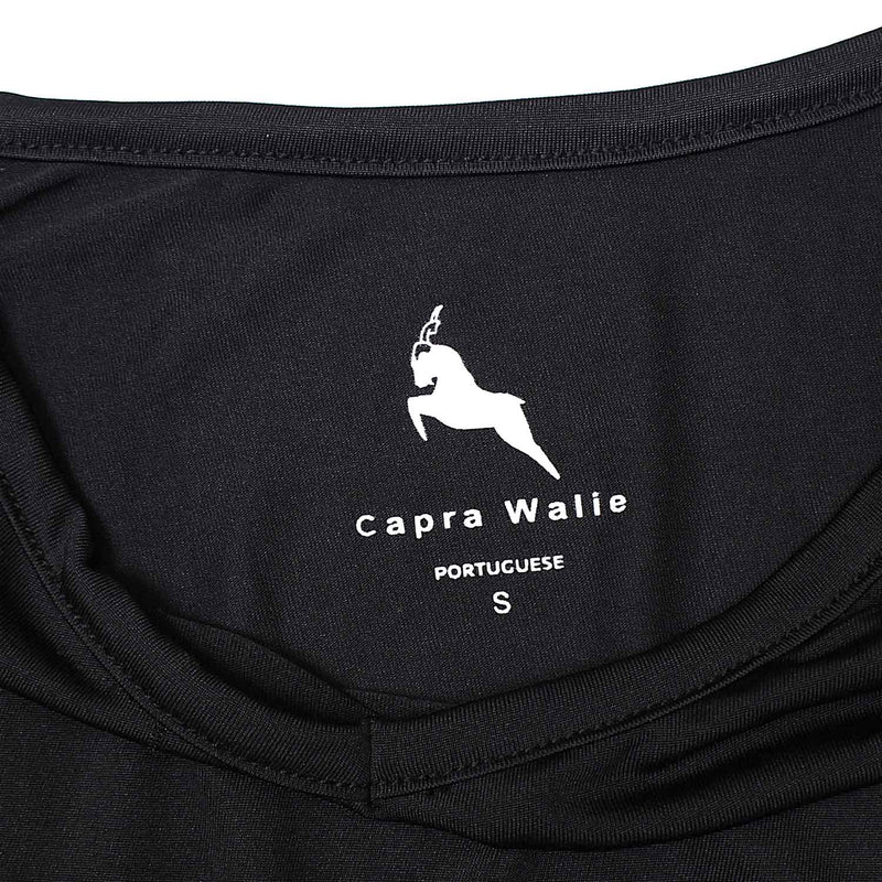 Capra Walie Black Viscose Camisole