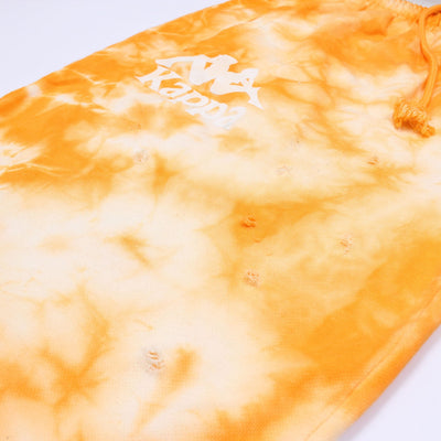 Men Yellow Summer Tie & Dye Shorts