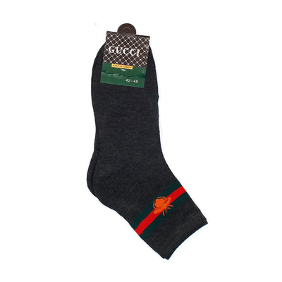 Exclusive Dark Grey Comfort Class Crew Socks (Pack of 1)