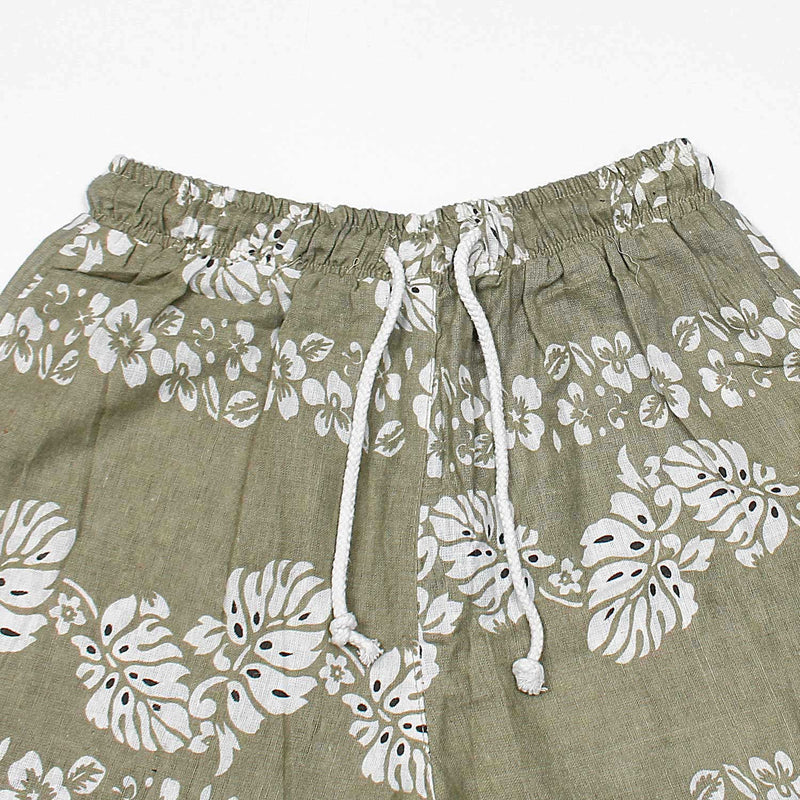 Capra Walie Summer Floral Linen Shorts