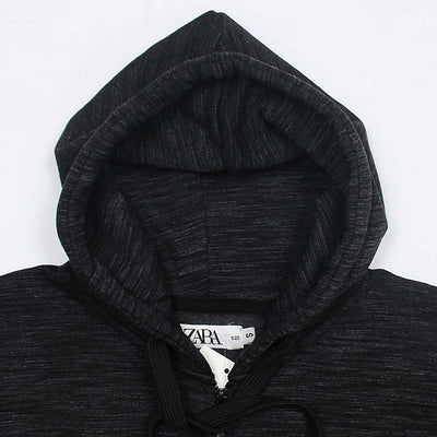 Men Winter Grey Black Hoodie - The Original Wears