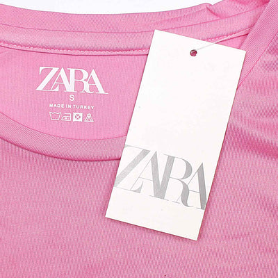 Ladies Exclusive Pink Printed Tee Shirt