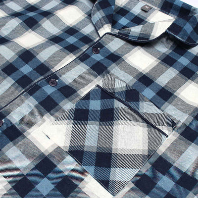 Men Cotton Check Sleepwear Pajama Set - The Original Wears