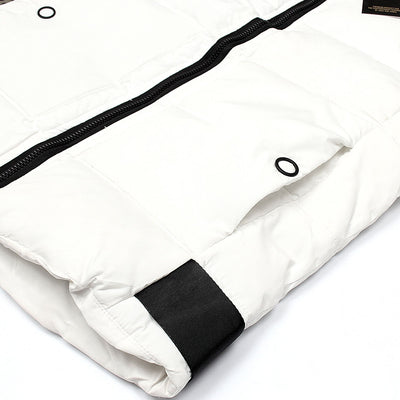 Ladies Winter White Puffer Jacket