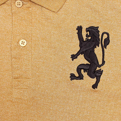 Men's 3D Lion Embroidery Polo Shirt