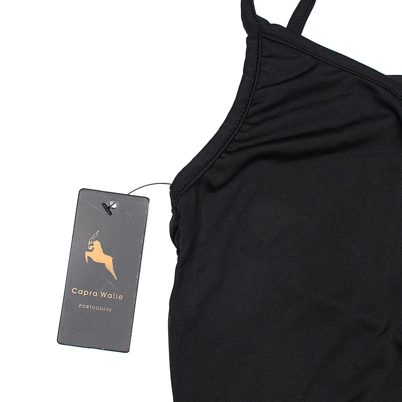 Capra Walie Black Viscose Camisole