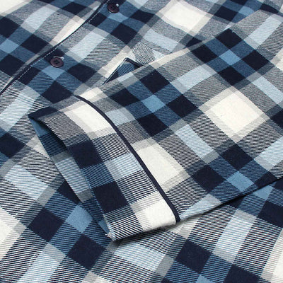 Men Cotton Check Sleepwear Pajama Set - The Original Wears