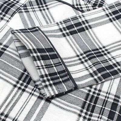 Men Cotton Check Sleepwear Pajama Set