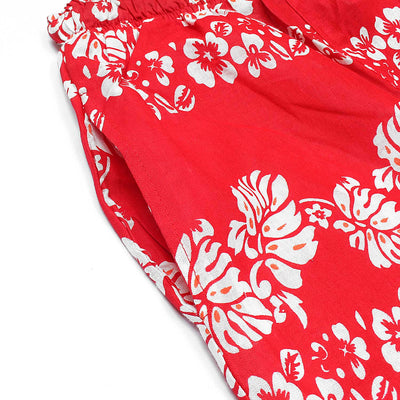 Capra Welie Summer Floral Linen Shorts