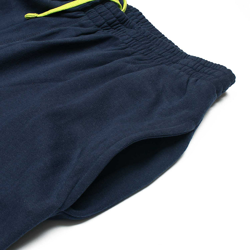 Men Winter Blue Fleece Straight Trousers - The Original Wears