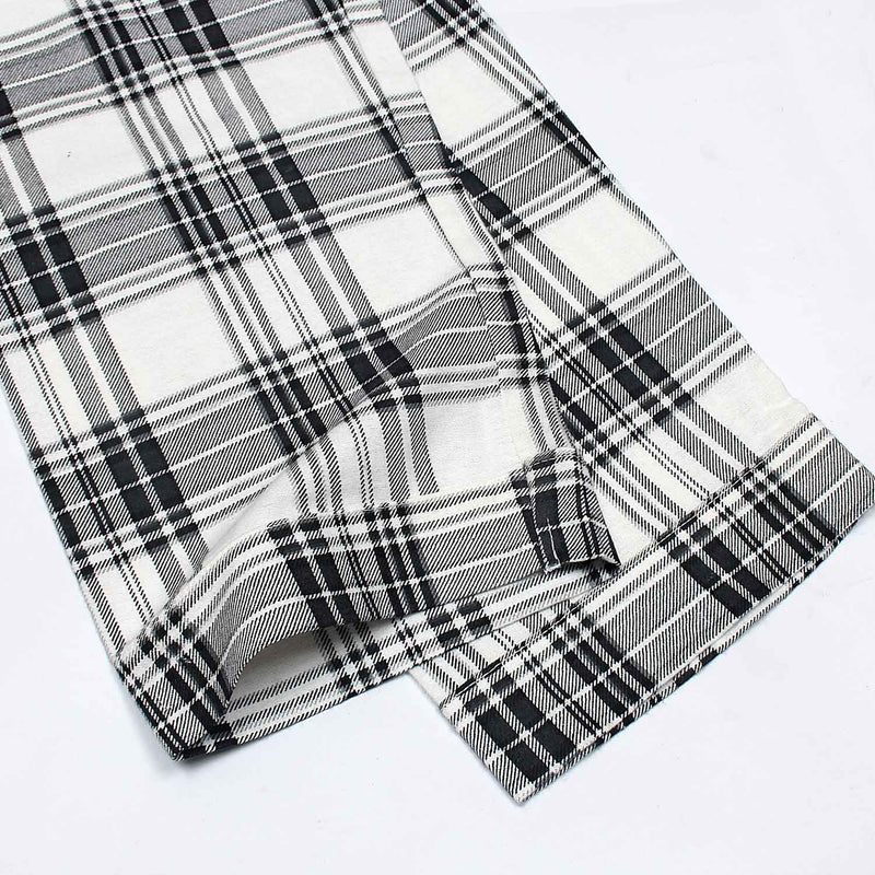 Men Cotton Check Sleepwear Pajama Set