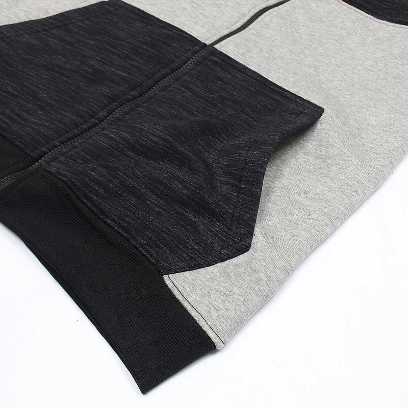 Men Winter Grey Black Hoodie - The Original Wears