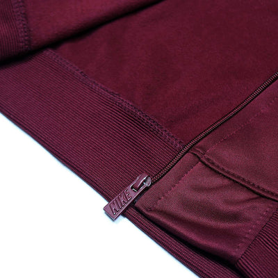 Men's Authentic 3-Piece Polyfleece Maroon Tracksuit - The Original Wears