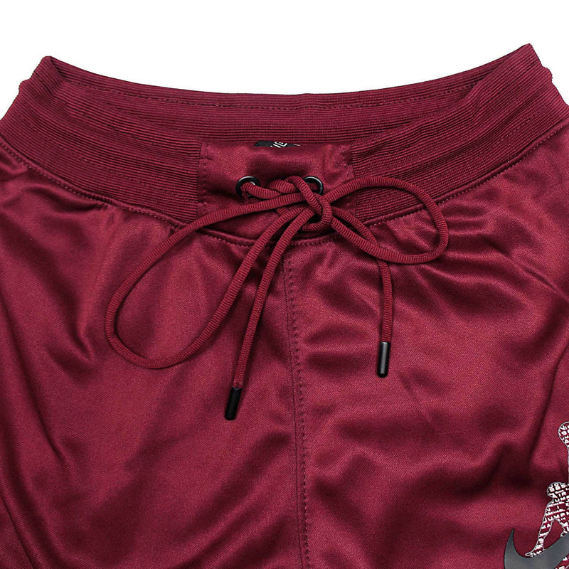 Ladies Authentic 3-Piece Polyfleece Maroon Tracksuit - The Original Wears